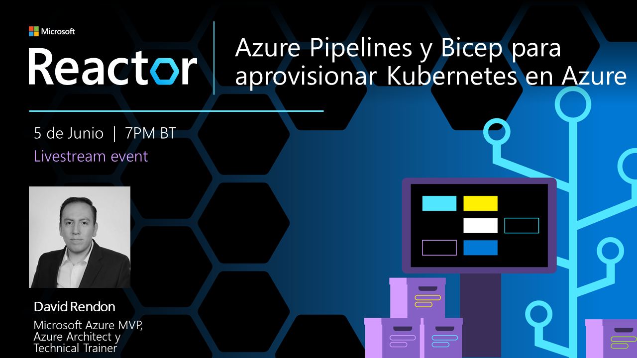 Microsoft Reactor São Paulo | Using Azure Pipelines and Bicep to provision Kubernetes on Azure