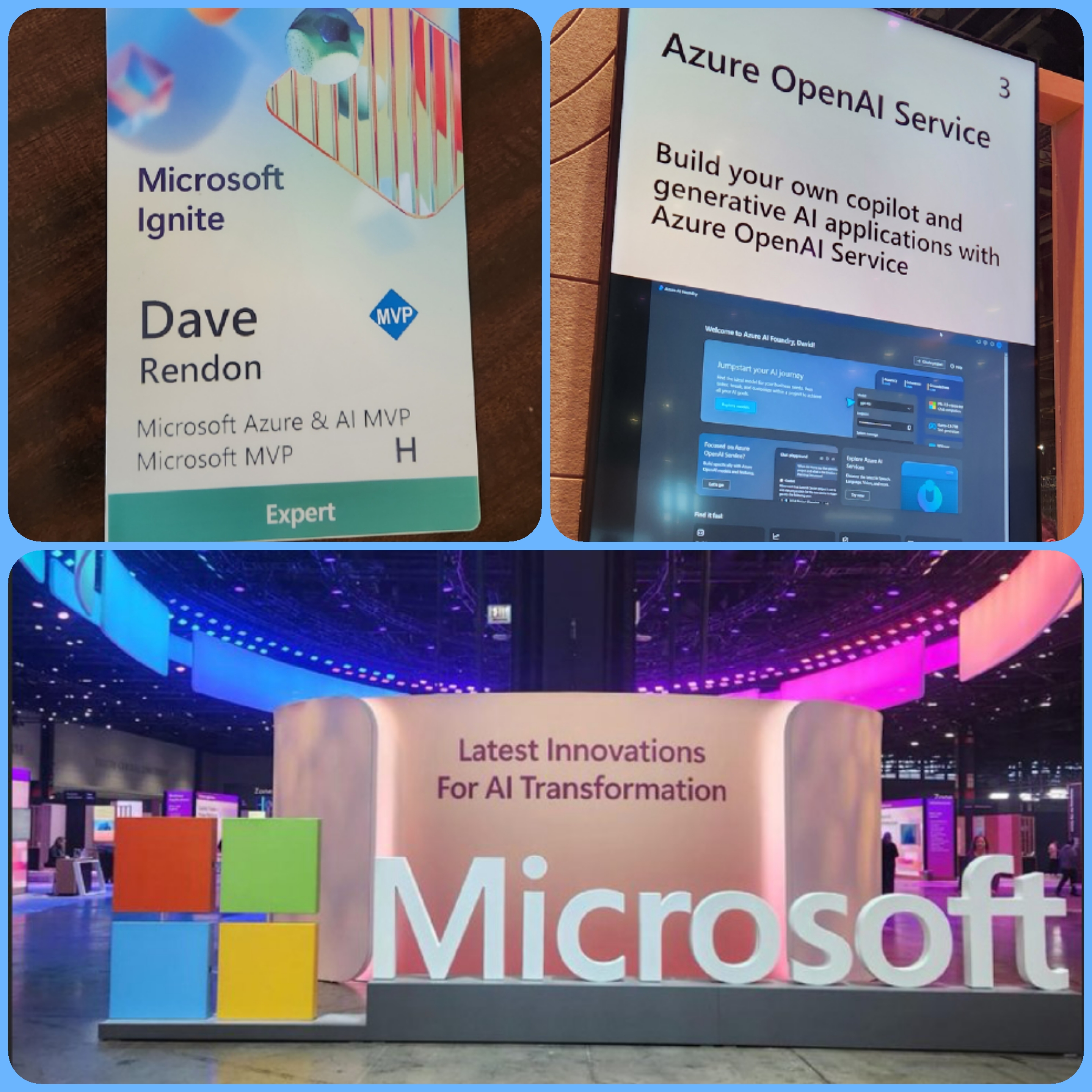 Microsoft Ignite 2024 - Dave Rendon - Expert Meetup